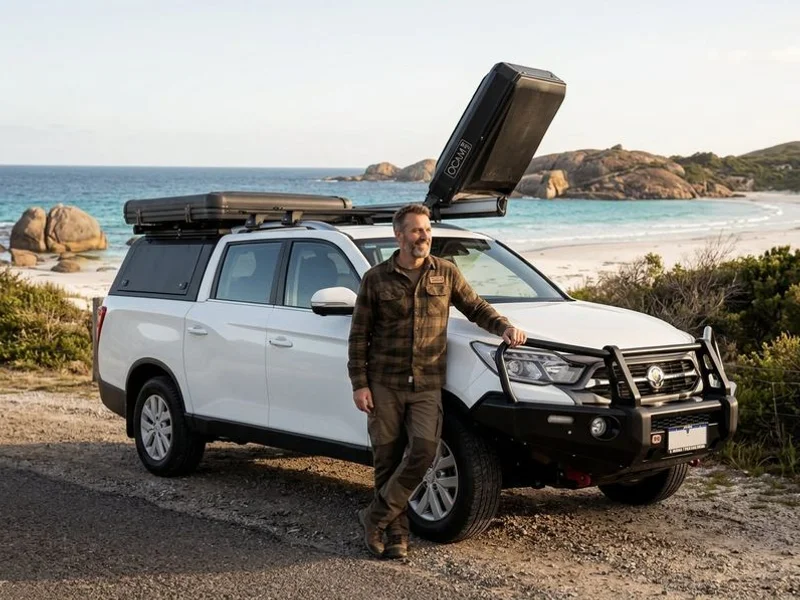Dorian Menard, founder of 4WD Camper Hire Perth